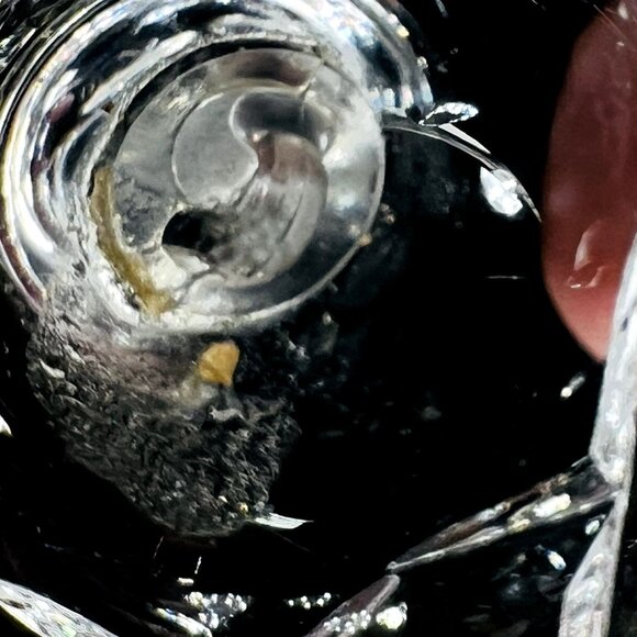 Vtg WATERFORD Lismore Bell Cut Lead Crystal 3.5 Ireland Small Handled Dinner BOX - Picture 10 of 10